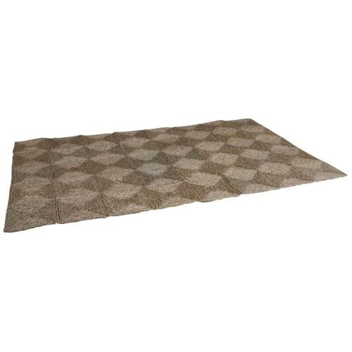 Tapis rectangulaire en jonc-NTA1774