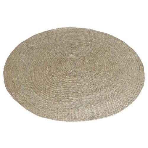 Tapis rond en jute naturelle-NTA1803