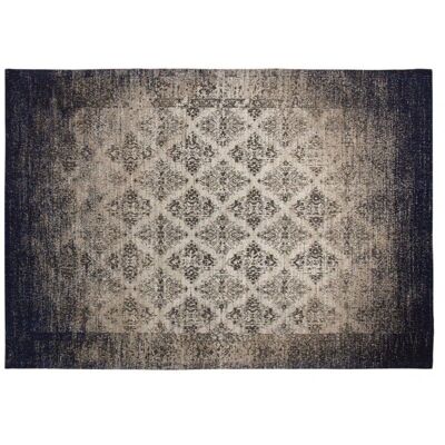 Blue jacquard rug M-NTA1952