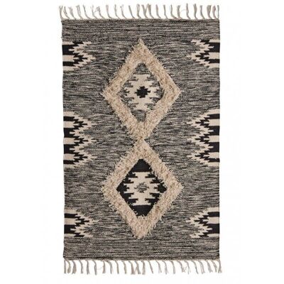 Aztec pattern rug in cotton-NTA1981