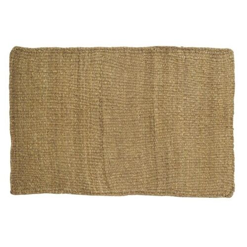 Tapis rectangulaire en jonc naturel-NTA2050