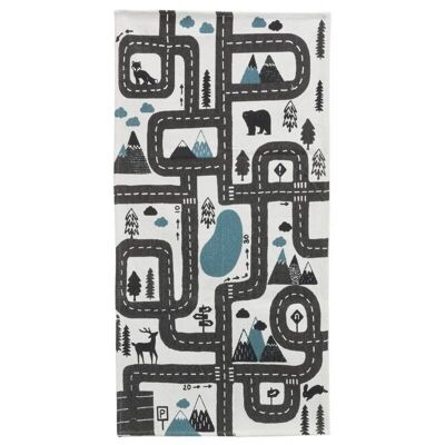 Children's cotton rug Road-NTA2120