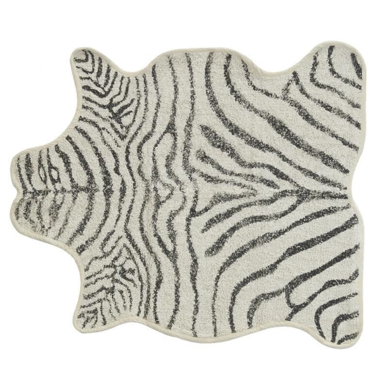 Tappeto in cotone Zebra-NTA2320