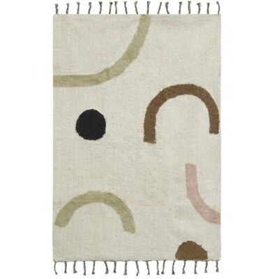 Cotton rug Abstract-NTA2340
