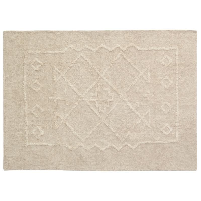 Grande tappeto trapuntato in cotone-NTA2442