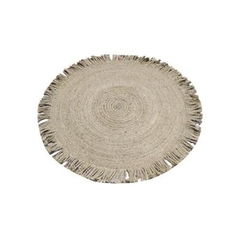 Tapis rond en jute-NTA2592