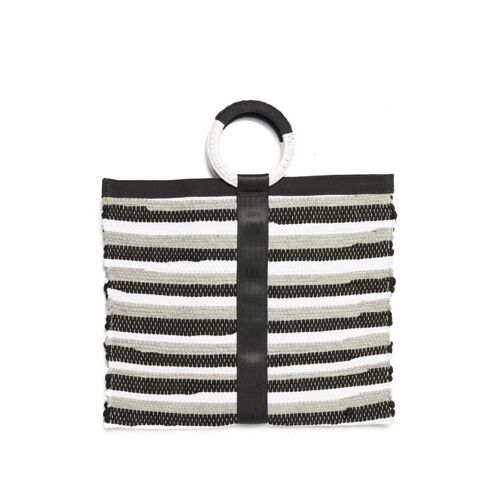 Lucia Tote - Black and White