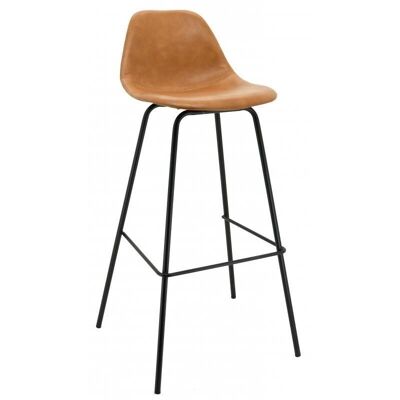 Camel polyurethane bar stool-NTB2153