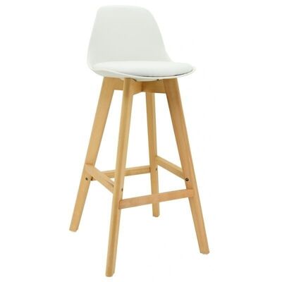 Stool in polypro and beech-NTB2240