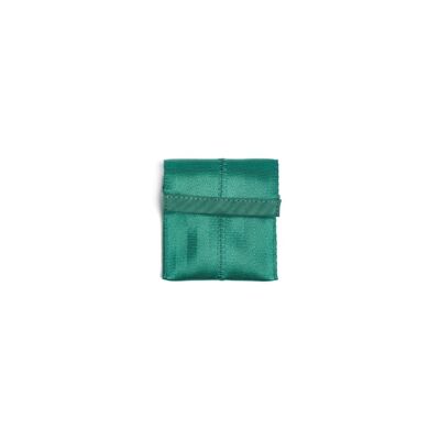 Mini Geraldo Wallet - Emerald Green
