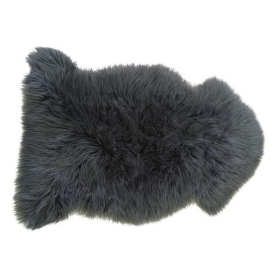 Gray faux fur sofa throw-NTX1150C