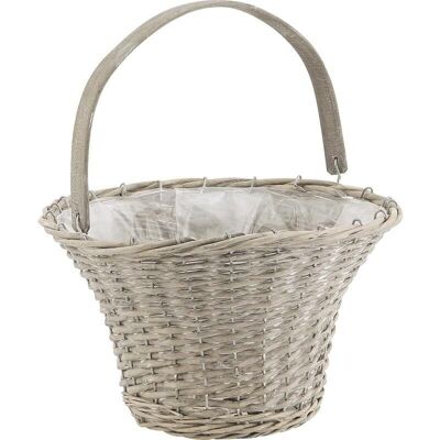 Basket with movable handle in splint-PAM2660P