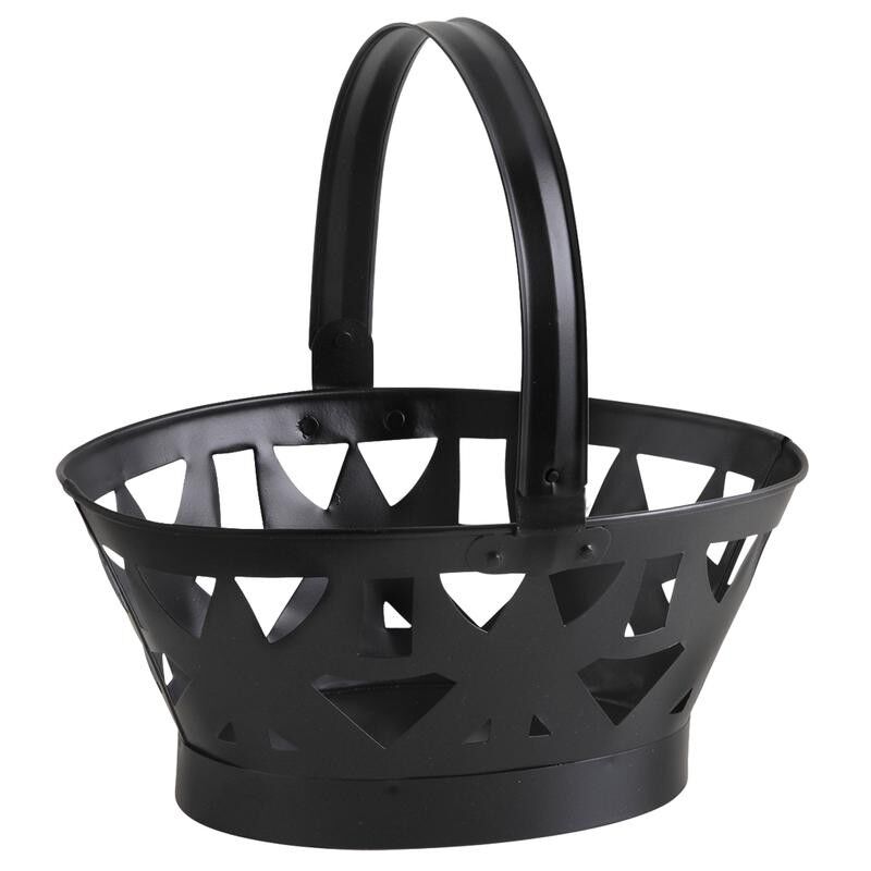 Schwarzer Metallkorb-PAM3300