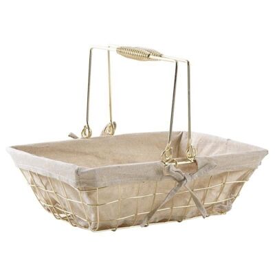 Gold metal basket-PAM4700J