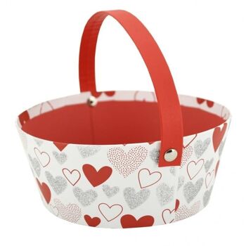 Panier en carton Coeur-PAM4890