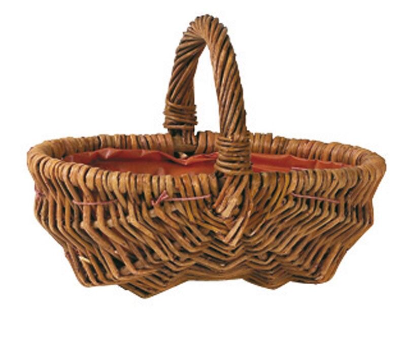 Mini panier en osier brut-PBG1120P