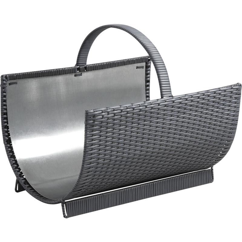 Holzscheithalter aus synthetischem Rattan-PBU205S