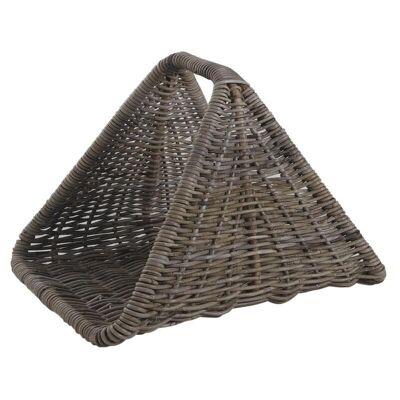 Log baskets in gray poelet-PBU228S