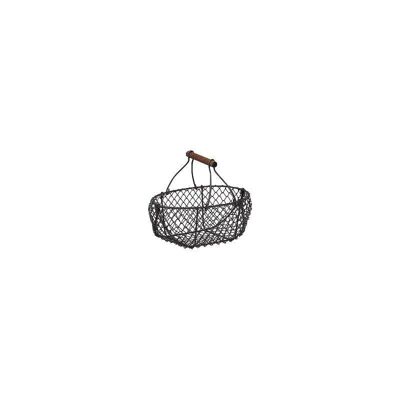 Aged wire mesh basket-PCF1471