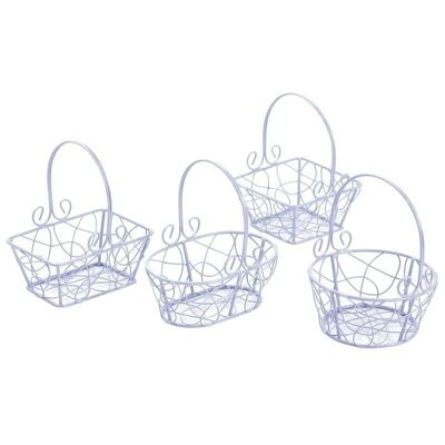 Mini lacquered metal basket-PCF2070