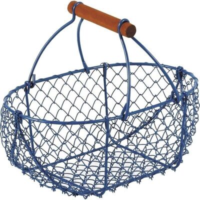 Blue mesh basket-PEN1300