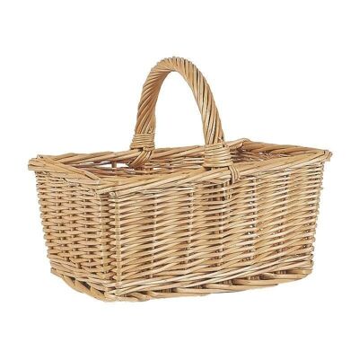 Small wicker basket clear-PEN1360