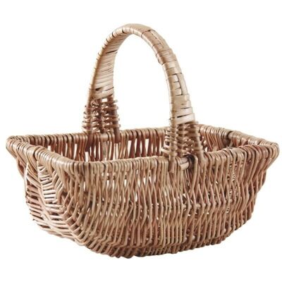 Small wicker basket buff-PEN1640