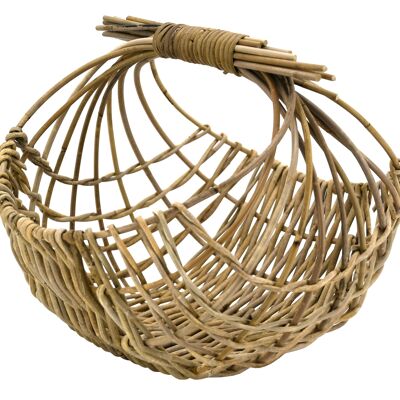 Openwork basket in poelet-PFA1442