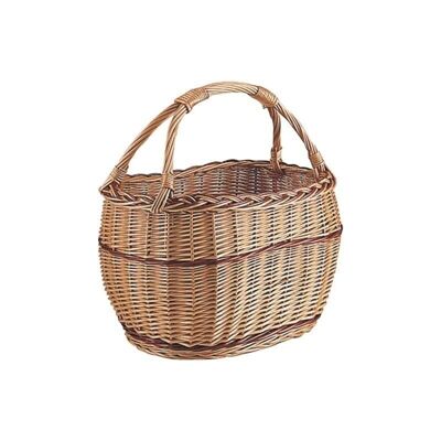 Wicker market basket buff-PMA1900