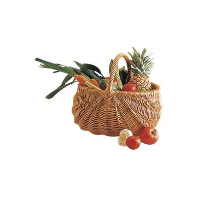 Wicker shopping basket-PMA2080