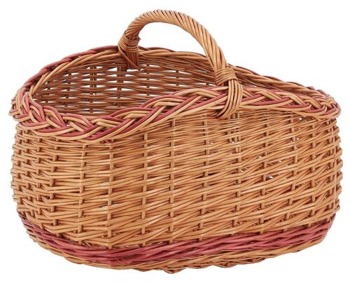 Panier en osier buff-PMA4692