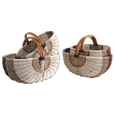 Rattan and seagrass baskets-PMA503S