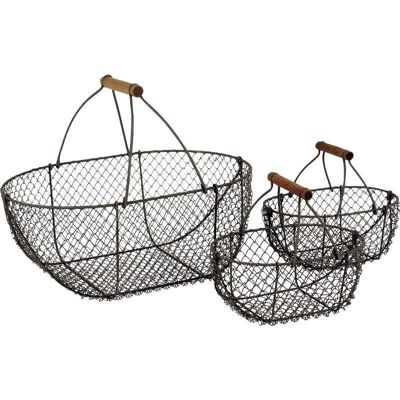 Aged Mesh Baskets-PME118S