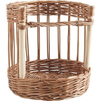 Wicker bread basket buff-PPA1300