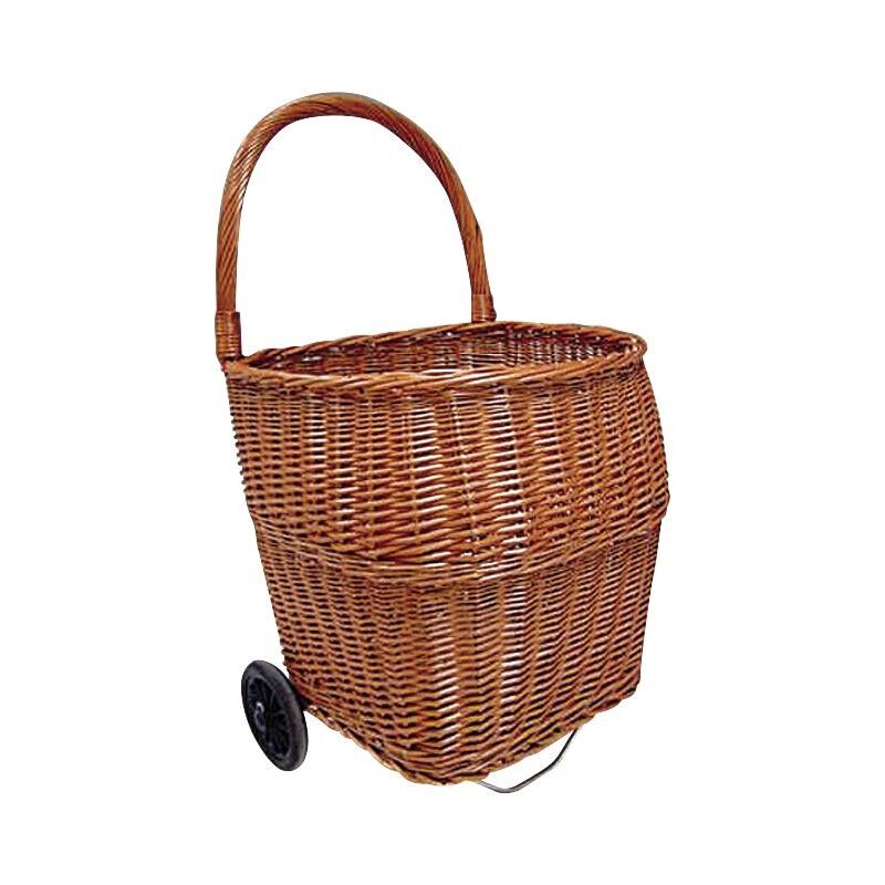 Carrello porta tronchi in vimini buff-PRO1300