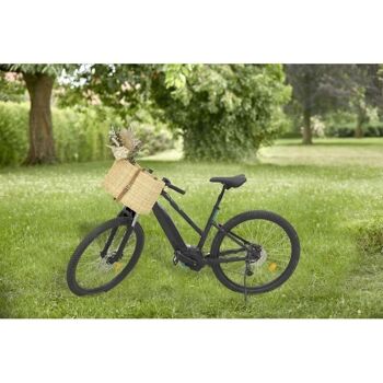 Panier à vélo en jonc naturel-PVE1170 4