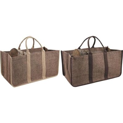 Laminierte Jute-Holztasche-SBU1090