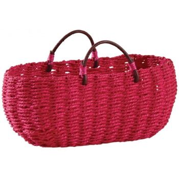 Panier oval fuchsia-SCF1140