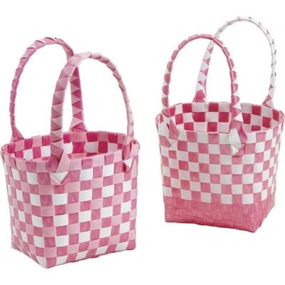 Pink polypro bag for child-SEN1260