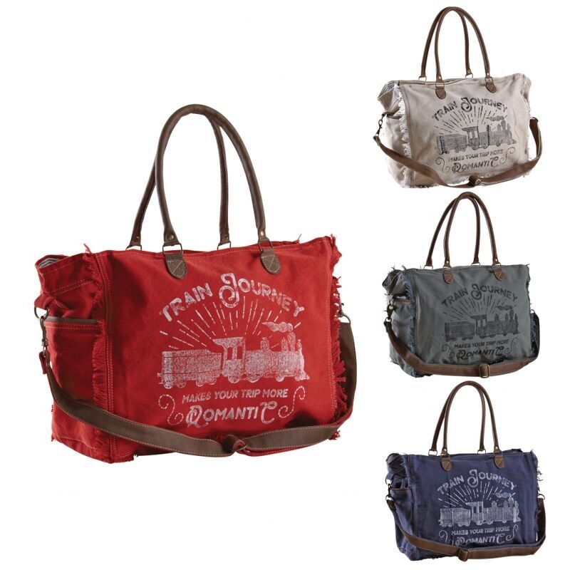 Train decor cotton bag-SFA3020C