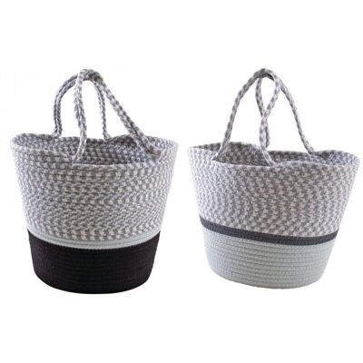 Rope and cotton bag-SFA3120