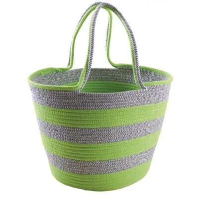 Neon rope and cotton bag-SFA3140