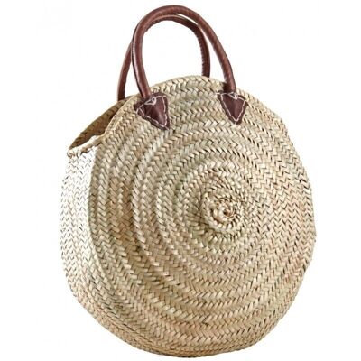 Round palm tree tote-SFA3150