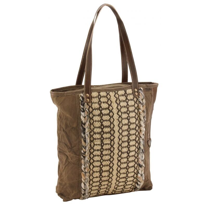 Graphic cotton and jute bag-SFA3400C