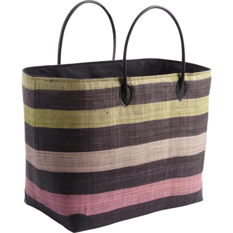 Bolsa de playa de rafia-SMA3470C