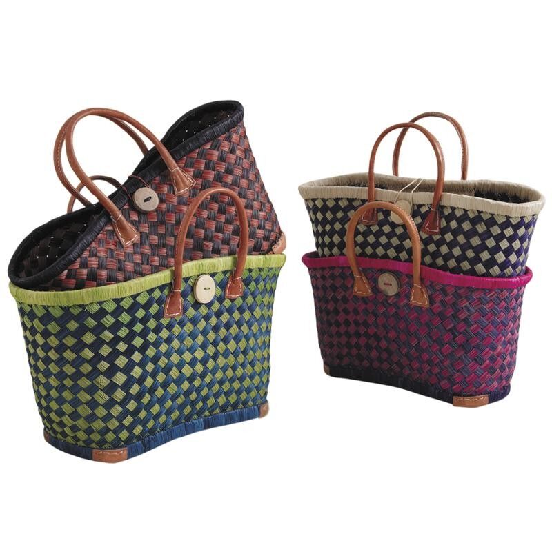 Borsa in giunco e rafia-SMA3800