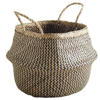 Stained rush ball basket-SMA3820