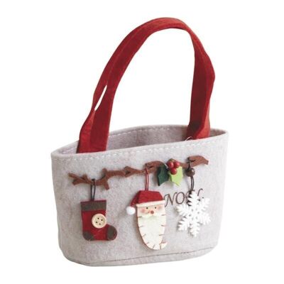 Small felt Christmas bag-SNO1051