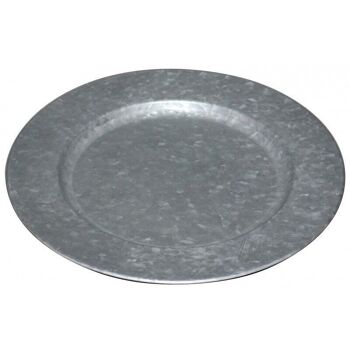 Dessous d'assiette en métal galvanisé-TAS1210