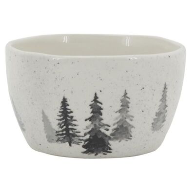Speckled ceramic bowl-TDI2661